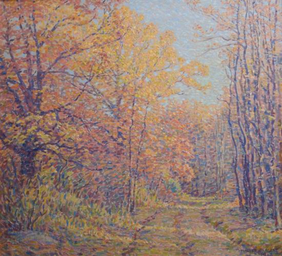 Appraisal: Walter Sargent American - Autumn Road