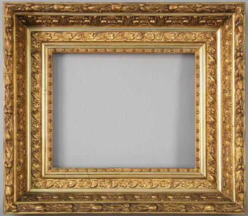 Appraisal: Victorian gilt frame th c outside - x inside -