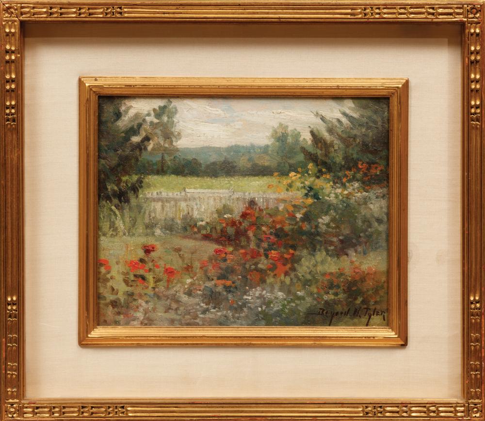 Appraisal: Bayard Henry Tyler American - In the LeFevre Garden New