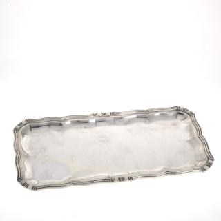 Appraisal: Otto Prutscher Austrian Secessionist silver tray Otto Prutscher Austrian Secessionist