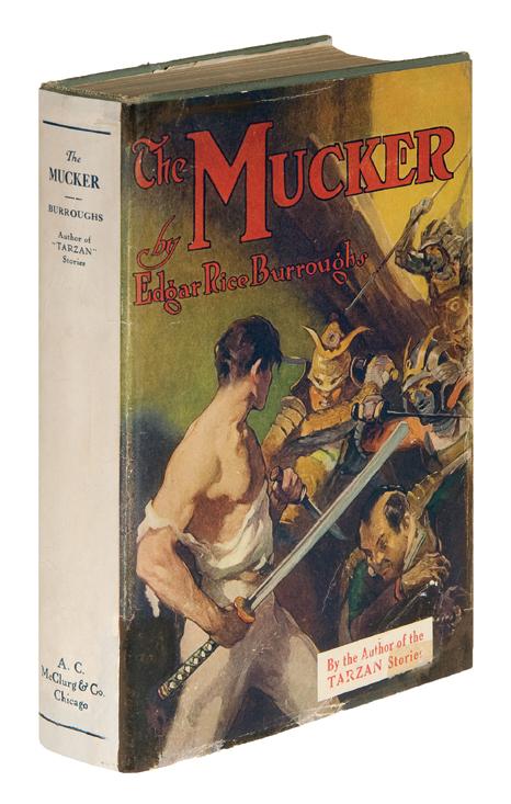 Appraisal: BURROUGHS Edgar Rice - The Mucker Chicago McClurg Co vo