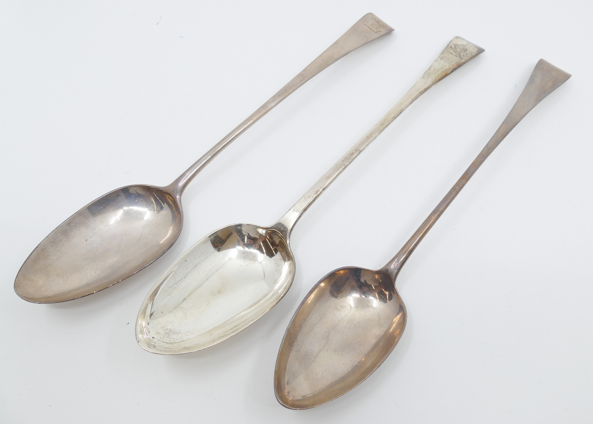 Appraisal: pc English Georgian Sterling Silver Tablespoons dated - All London