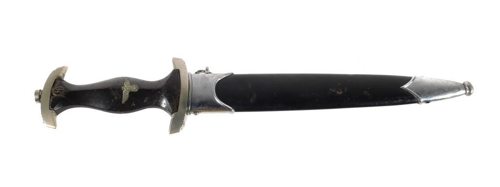 Appraisal: Nazi SS dagger with sheath The SS motto Meine Ehre