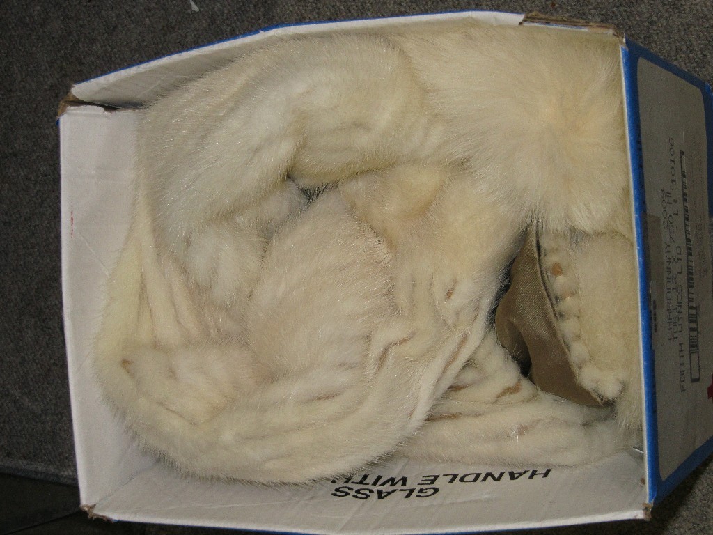 Appraisal: An arctic mink fur jacket