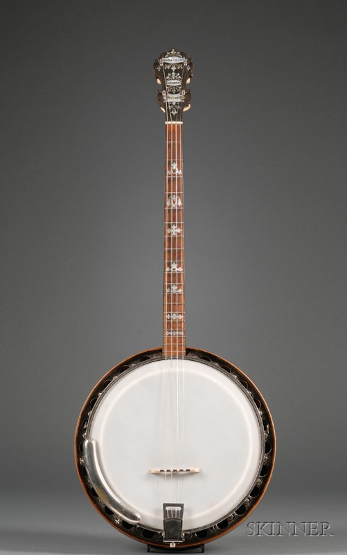 Appraisal: American Tenor Banjo William L Lange Company New York c