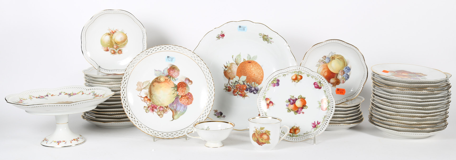 Appraisal: Schumann partial dinner set Undernumber