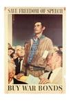 Appraisal: SET NORMAN ROCKWELL POSTERS - Original Issue 'Four Freedoms' Posters