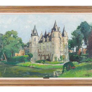 Appraisal: Constantin Kluge French Russian - Le Chateau de Mont-l Eveque