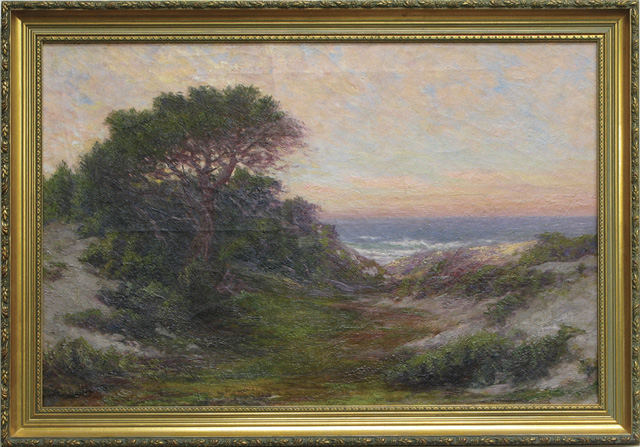 Appraisal: FRANK L HEATH Santa Cruz California - Oil on canvas