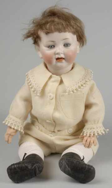 Appraisal: Very Large and Cute German Bisque Character Doll Description Bisque