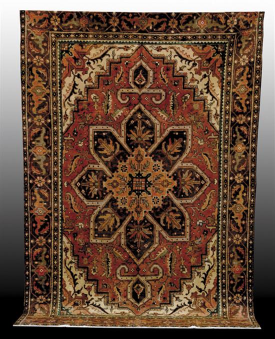 Appraisal: Persian Heriz carpet circa - ' x '