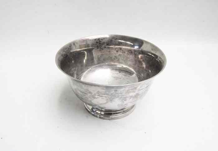 Appraisal: WATSON CO STERLING SILVER FOOTED BOWL B marked Exemplar Paul