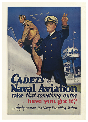 Appraisal: MCCLELLAND BARCLAY - CADETS FOR NAVAL AVIATION TAKE THAT SOMETHING