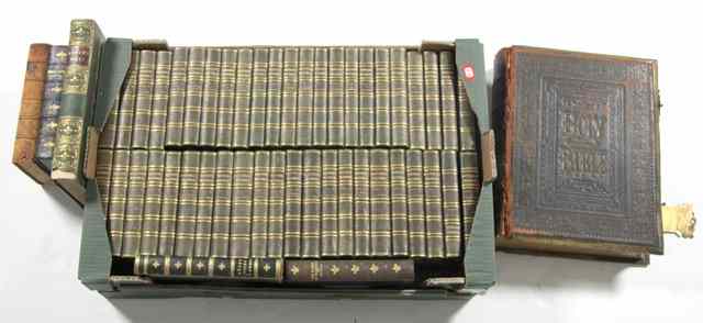 Appraisal: Scott W The Waverley Novels forty-three volumes leather spines and