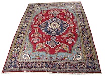 Appraisal: A Sarouk Area Carpet ca Early to Mid th Century