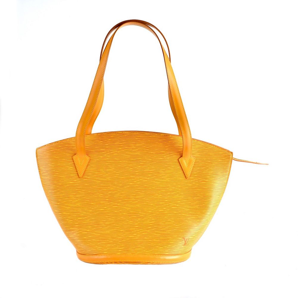 Appraisal: Louis Vuitton Yellow St-Jacques Shopping GM Tote Louis Vuitton Yellow