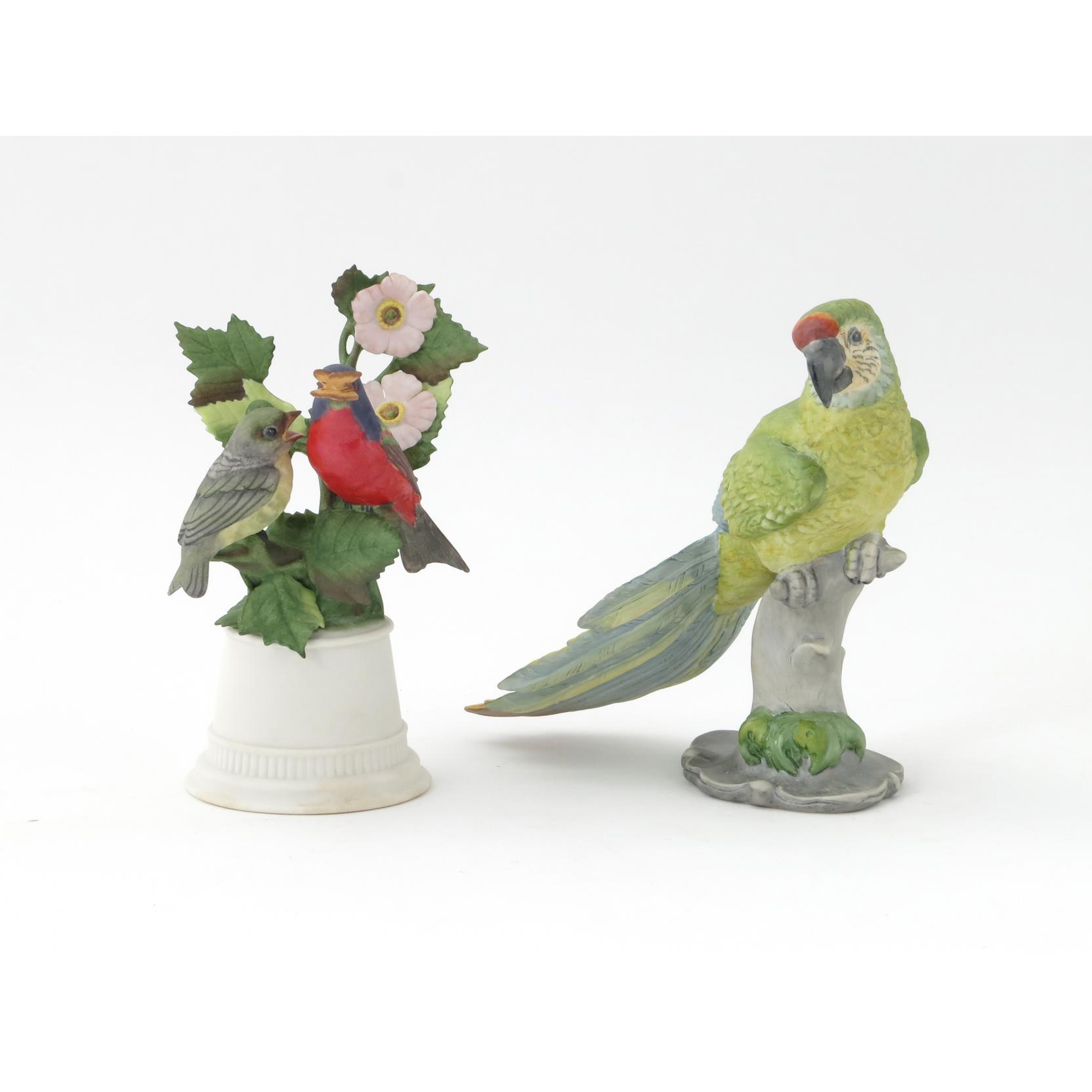 Appraisal: Boehm Porcelain Bird Figural and Bird Figure Limited Editoion L