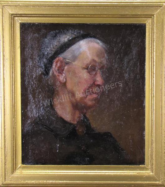 Appraisal: Antique ca late th Century x O C unsigned Portrait