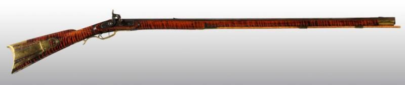 Appraisal: Kentucky Rifle Description OL - BL TB Octagonal LM Percussion