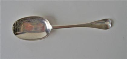 Appraisal: Silver tablespoon moody russel barnstable MA late th early th