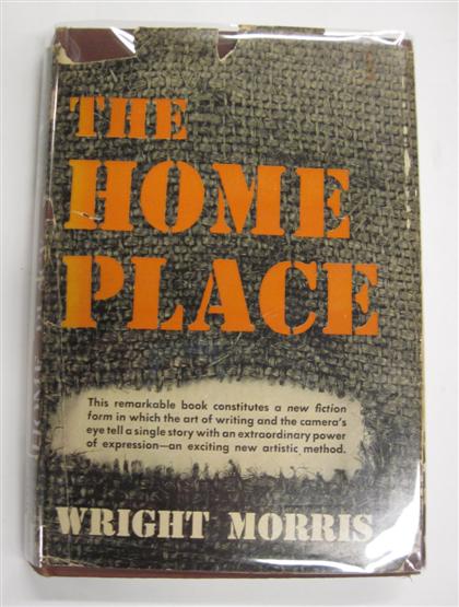 Appraisal: vol Morris Wright The Home Place N Y Scribner's st