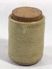 Appraisal: British Art Pottery A ceramic herb pot by Colin Pearson