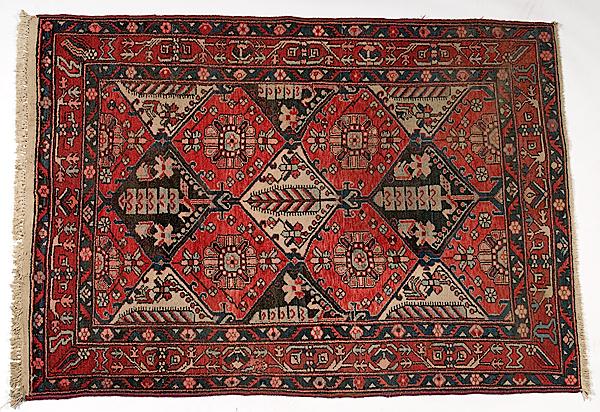 Appraisal: PERSIAN RUG Iranian-made early th century x ft