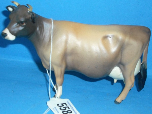 Appraisal: Beswick Jersey Cow Matt Restored Horn