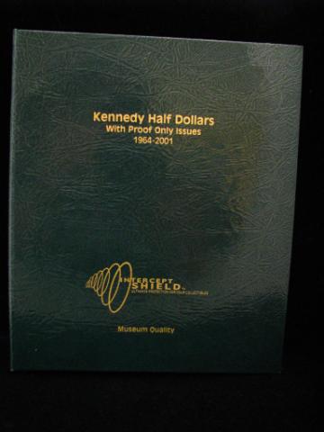 Appraisal: Partial Set of Kennedy Half Dollars with Proof only Issues