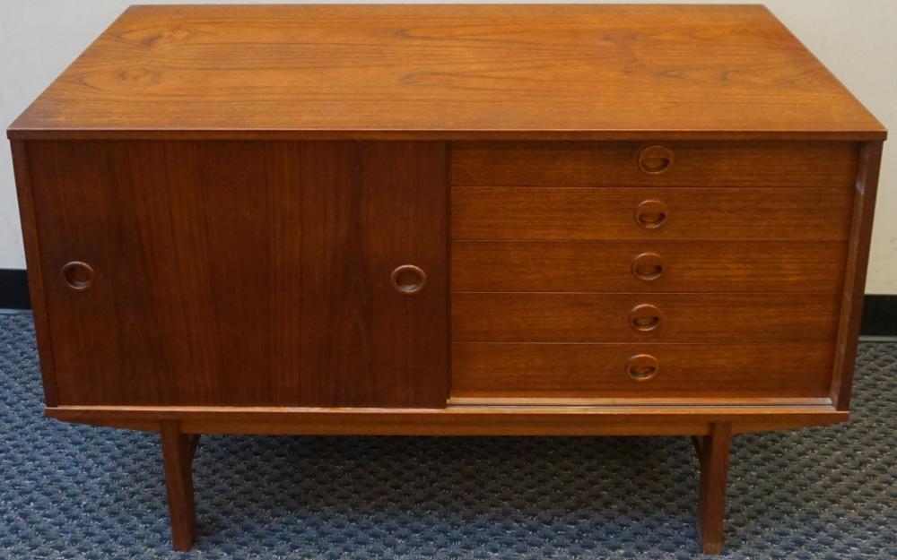 Appraisal: DANISH TEAK SERVER CREDENZA X X IN X X CM