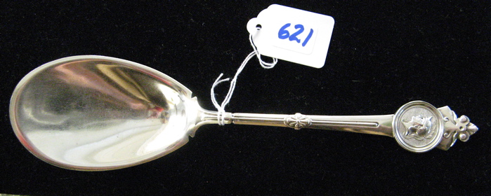 Appraisal: A GORHAM TIFFANY COMPANY STERLING SILVER DRESSING SPOON in the