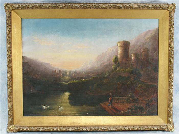 Appraisal: Jasper Francis Cropsey American NY - o c Italian Ruins