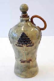 Appraisal: DOULTON STONEWARE DECANTER