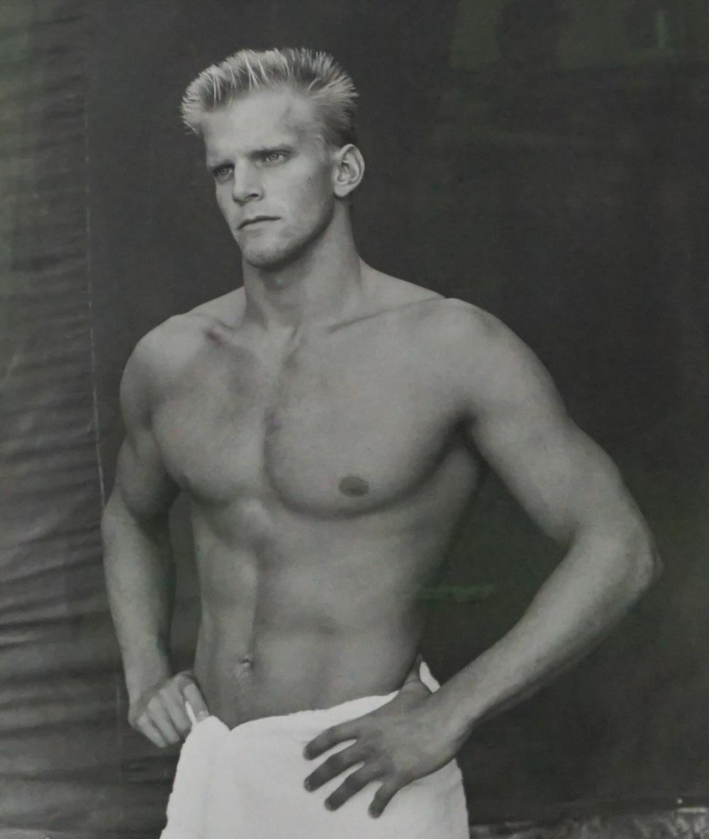 Appraisal: BRUCE WEBER AMERICAN B STEVE LUNDQUIST SWIMMER COLORADO SPORTS FESTIVAL