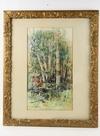 Appraisal: W C - Birch Woodland by Mary Mason Brooks RI