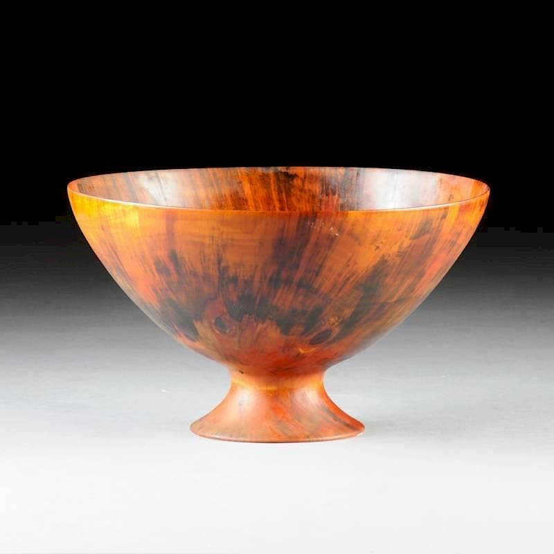 Appraisal: RON KENT American b A NORFOLK ISLAND PINE CENTER BOWL