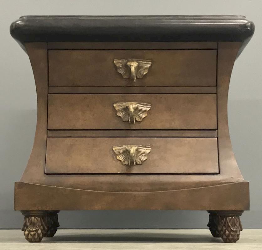 Appraisal: Three-Drawer Chest Three-drawer chest h x w