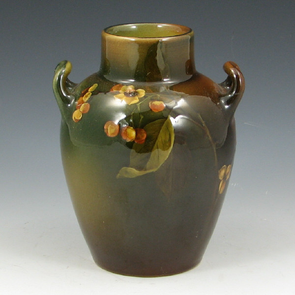 Appraisal: Rookwood Standard Glaze Vase by Perkins Rookwood Standard Glaze handled