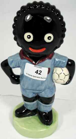 Appraisal: Carltonware Large Trial Figure Golly Footballer