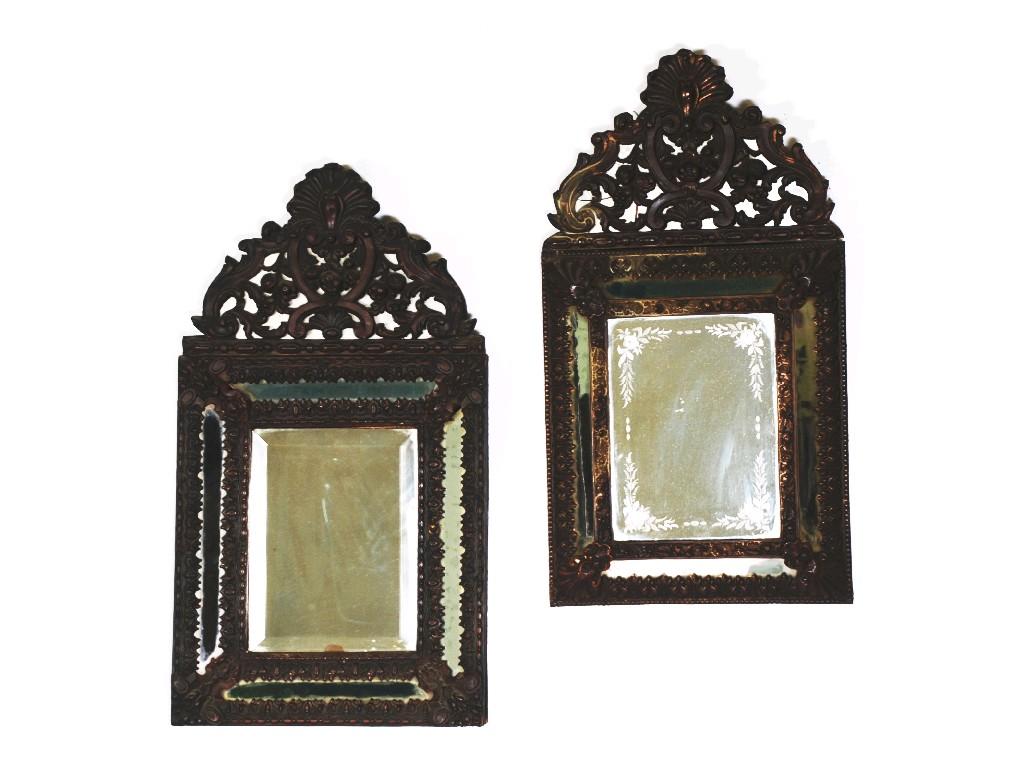 Appraisal: LARGE MODERN MOULDED GILT GESSO WALL MIRROR the oblong plate