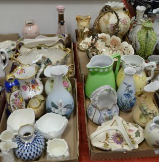 Appraisal: Four box lots of porcelain and china to include Royal