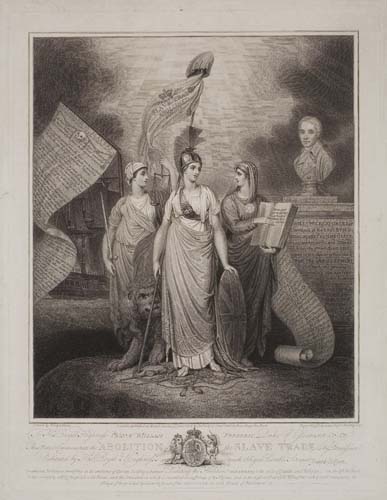 Appraisal: COLLYER JOSEPH Abolition of the Slave Trade Chine-coll engraving mounted