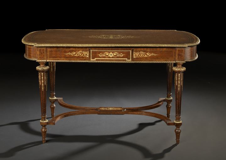 Appraisal: Elegant Napoleon III Writing Table third quarter th century the