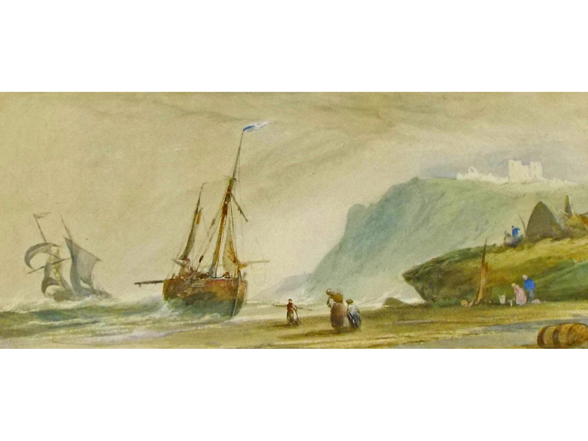 Appraisal: In the manner of Edwin Hayes - - marine landscape