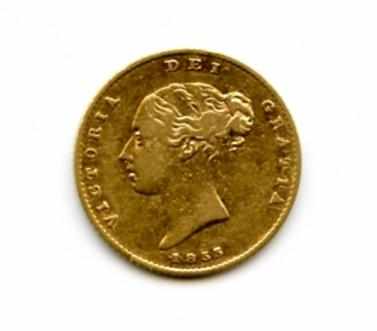 Appraisal: Great Britain Victoria Sovereign KM- Young head of Victoria facing