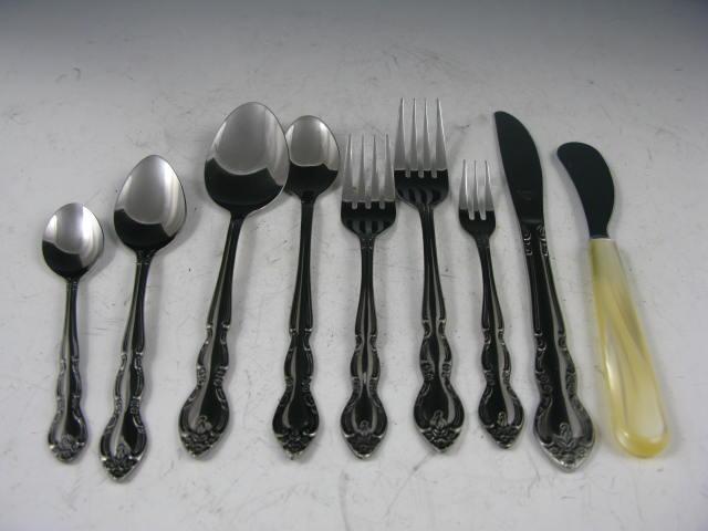 Appraisal: Stainless Flatware Service Imperial with a total of pieces including-