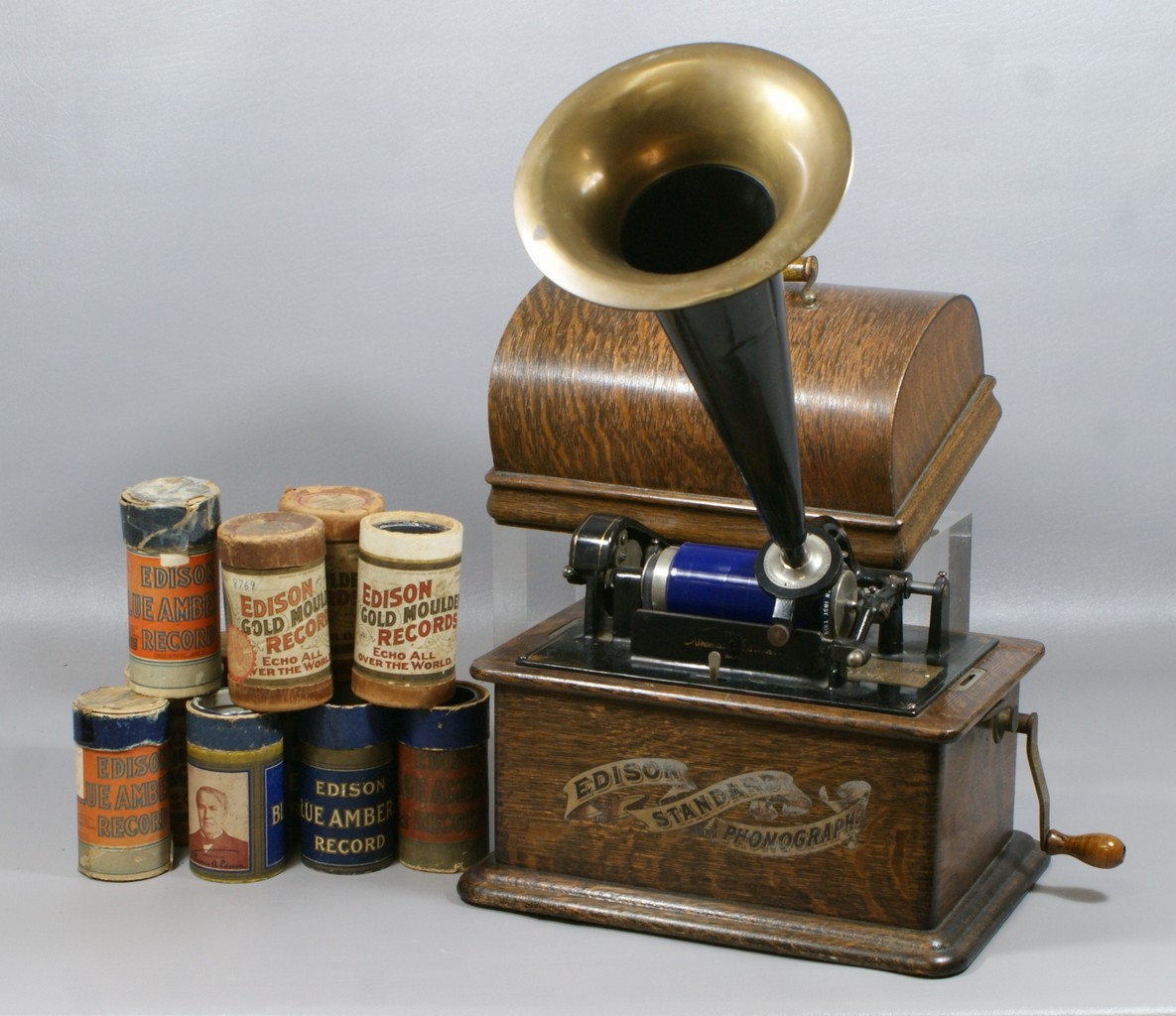 Appraisal: Edison Standard minute cylinder phonograph Model H reproducer for minute