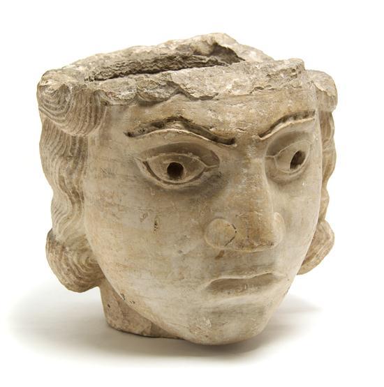 Appraisal: A Cast Stone Etruscan Style Jardiniere in the form of