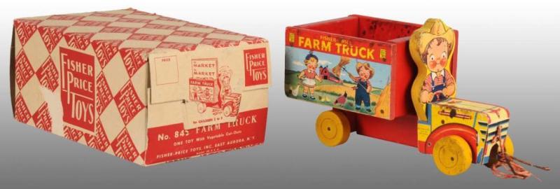 Appraisal: Fisher Price No Campbell Kids Farm Truck Toy Description American