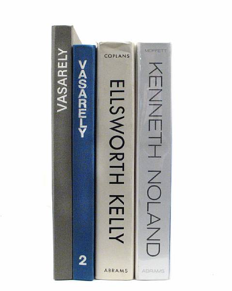 Appraisal: Art Contemporary vols incl Coplans John Ellsworth Kelly NY Dj